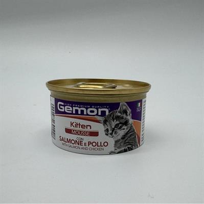 Gemon Mousse Kitten Salmone/Pollo 85 g