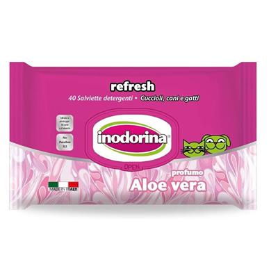 Salviette Inodorina 40 pz Aloe