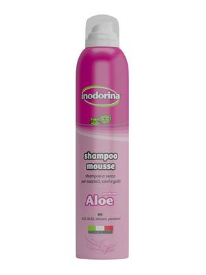 Inodorina Shampoo Secco Mousse Aloe 300 ml