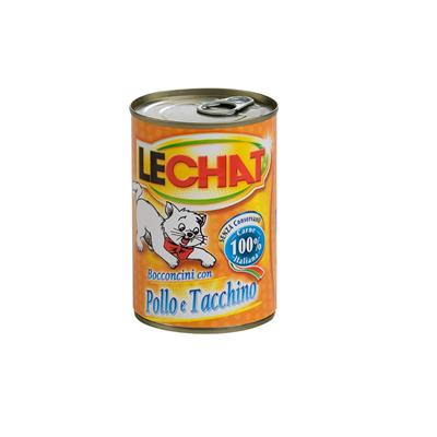 LeChat Cat Bocconcini Pollo e Tacchino 400 g