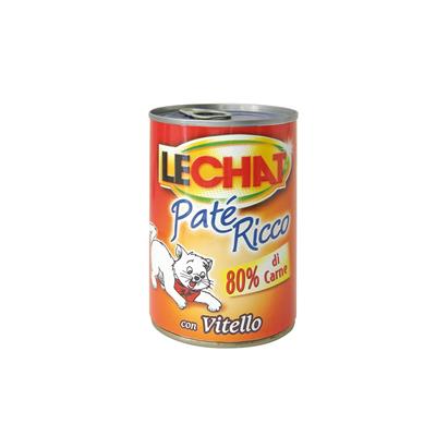 LeChat Cat Patè Vitello 400 g