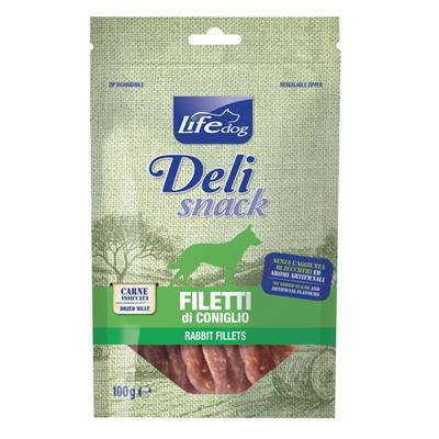 Life Dog Delisnack Filetti di Coniglio  100 g