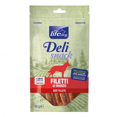 Life Dog Delisnack Filetti di Manzo 100 g