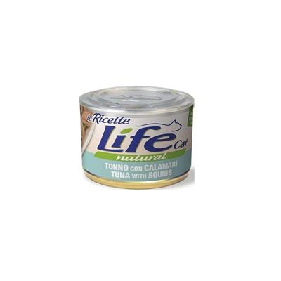 Life Cat Le Ricette Tonno con Calamari 150 g