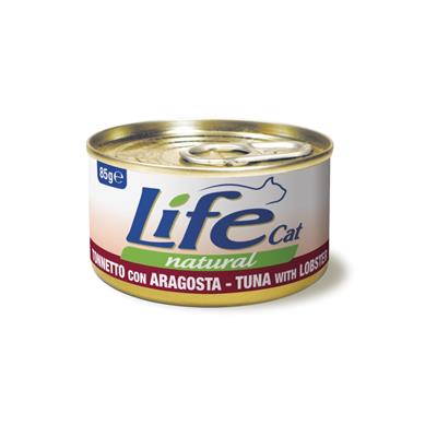 Life Cat Natural Tonnetto con Aragosta 85 g