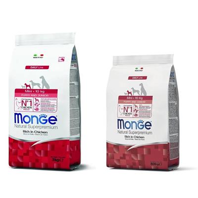 Monge Superpremium Cane Mini Puppy&Junior