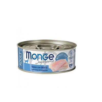 Monge Supreme Cat Adult Tonno con Orata 80 g