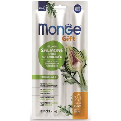 Monge Gift Soft Sticks Cat Salmone 15 g