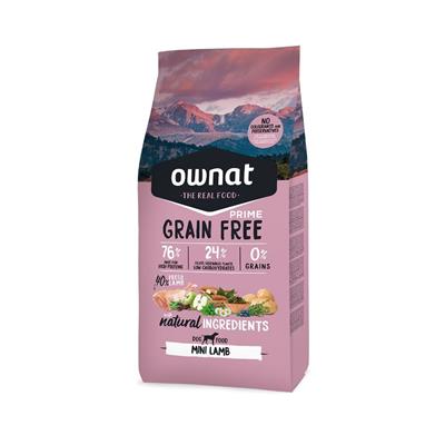 Ownat Grain Free Prime Dog Mini Adult Lamb