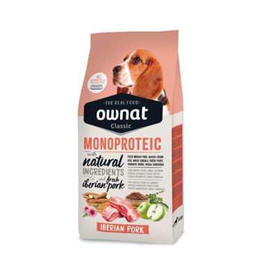 Ownat Classic Dog Monoproteico Iberian Pork 4 kg