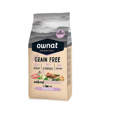 Ownat Grain Free Just Cat Sterilized