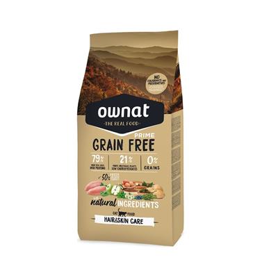 Ownat Grain Free Prime Cat Hair&Skin 1 kg