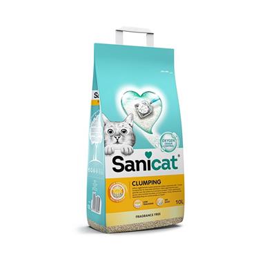 Sanicat Clumping Fragrance free 10 l