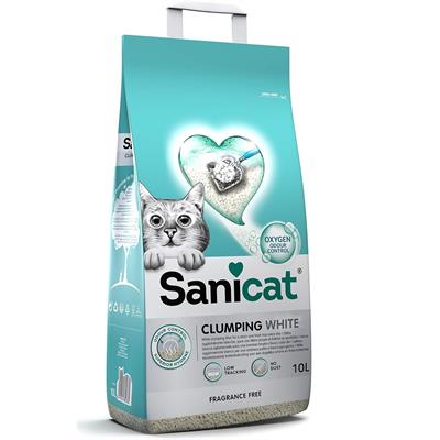 Sanicat Clumping White 10 l