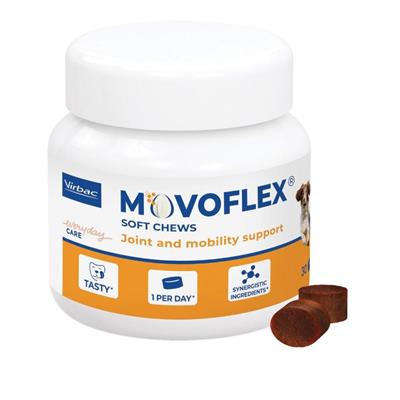 Movoflex Soft 30 Chews 4 g M Cani 15-35 kg