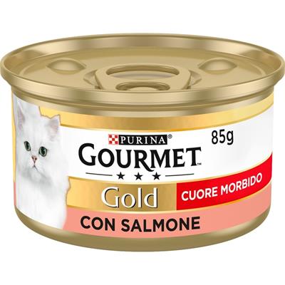 Gourmet Gold Cuore Morbido con Salmone 85 g