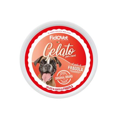 FidOVet Gelato per Cani al Gusto di Fragola 40 g