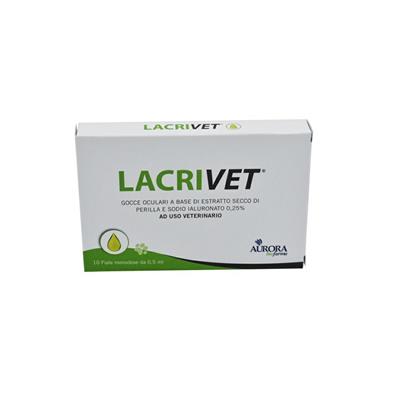 Lacrivet Gocce Oculari 10 Fiale 0,5 ml