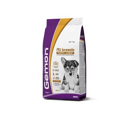 Gemon Cane Mini Puppy&Junior Pollo e Riso 3 kg