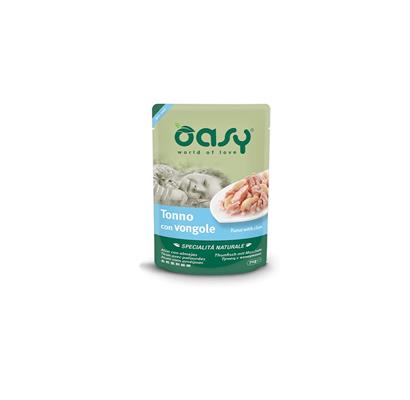 Oasy Buste Gatto Specialità Naturale Tonno con Vongole 70 g