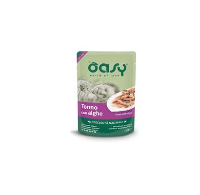 Oasy Buste Gatto Specialità Naturale Tonno con Alghe 70 g