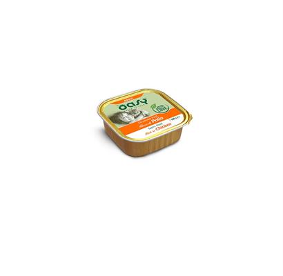 Oasy Umido Gatto Delizioso Patè Con Pollo 100 g