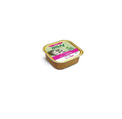 Oasy Umido Gatto Delizioso Patè con Vitello 100 g