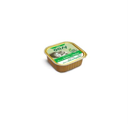 Oasy Umido Gatto Delizioso Patè con Anatra e Verdure 100 g