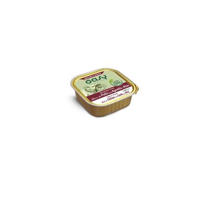 Oasy Umido Gatto Delizioso Patè Senior con Pollo e Agnello 100 g