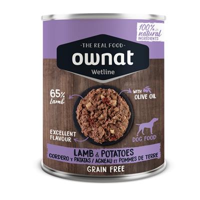 Ownat Wet Line Dog Lamb with Potatoes 400 g