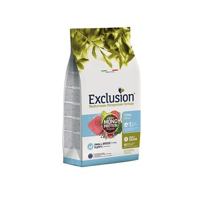 Exclusion Mediterraneo Small Breed Puppy Tonno 500 g