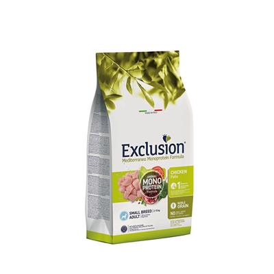 Exclusion Mediterraneo Small Breed Adult Pollo 500 g