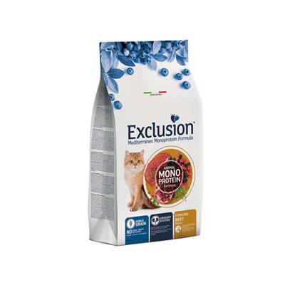 Exclusion Mediterraneo Cat Sterilized Manzo 300 g