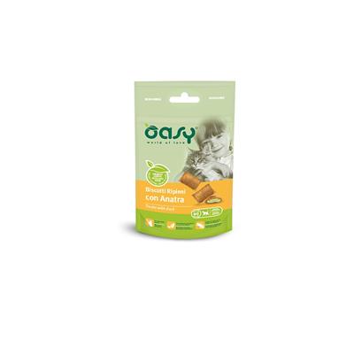 Oasy Biscottini Ripieni con Anatra 60 g