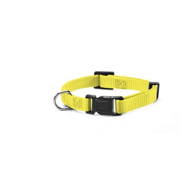 Collare Basic Record Nylon con Clip XS 1x20-30cm Giallo