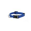 Collare Basic Record Nylon con Clip S 1,5x33-40cm Blu