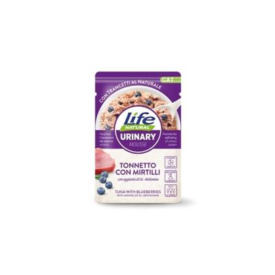 Life Cat Natural Buste Urinary con Tonnetto e Mirtilli 70 g