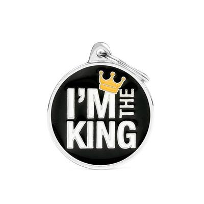 Medaglietta Charms I'm The King Grande