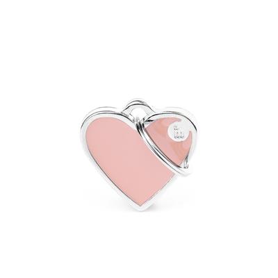 Medaglietta Basic Handmade Cuore Rosa