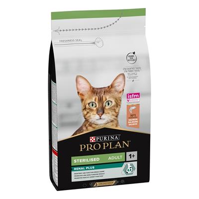 Purina Pro Plan Gatto Sterilised Adult Renal Plus Salmone 1,5 kg