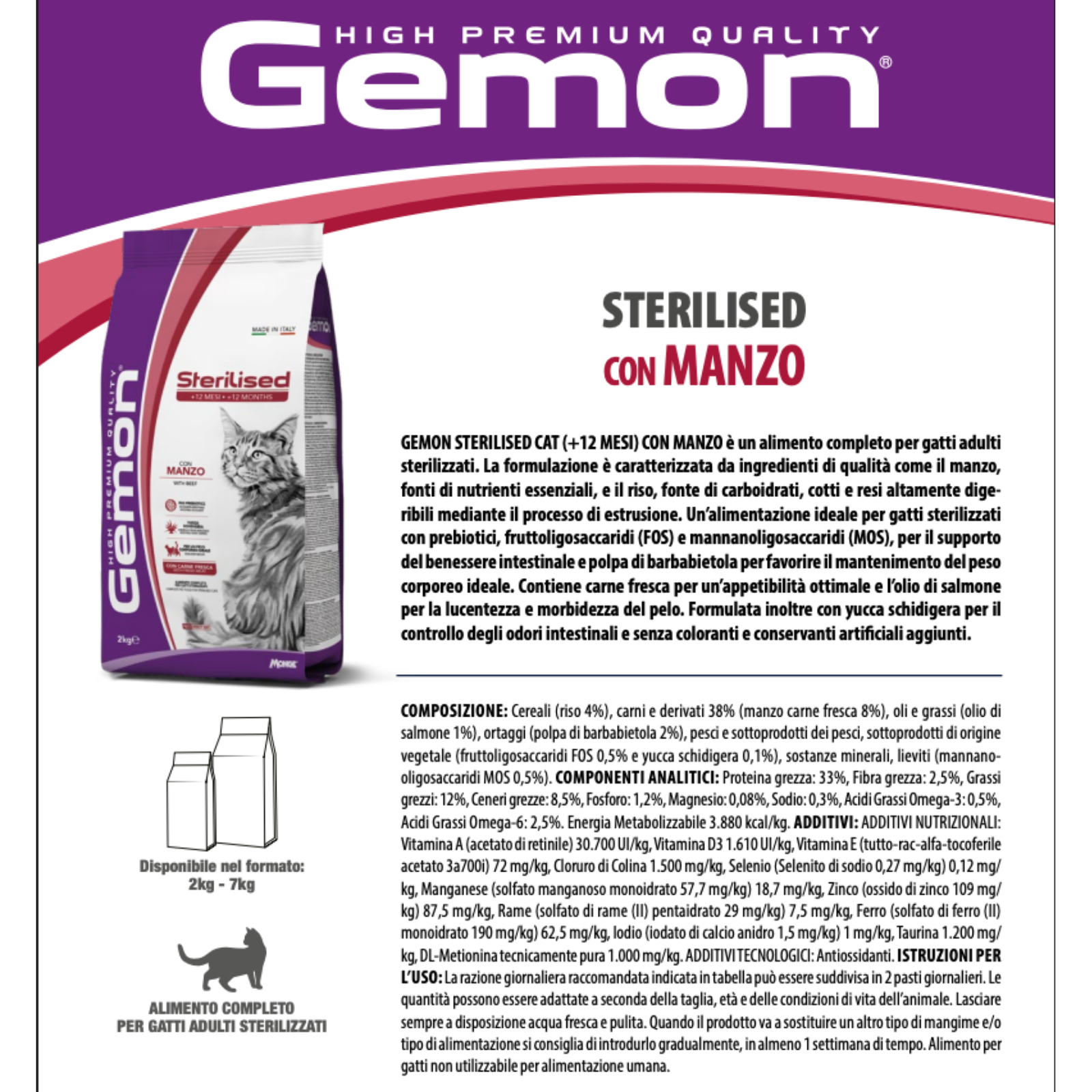 gemon-gatto-sterilized-manzo