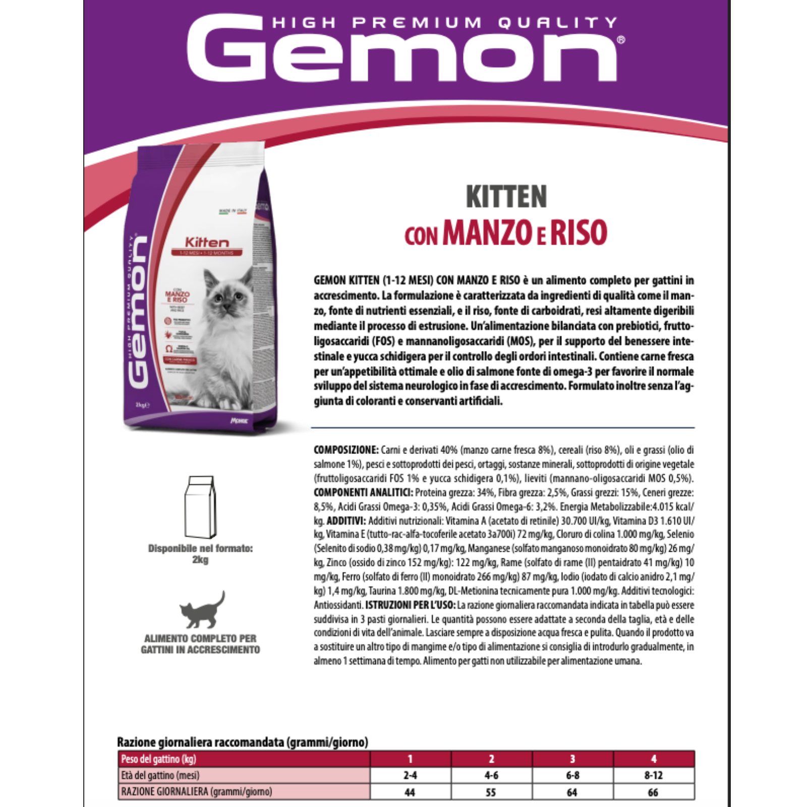 gemon-gatto-kitten-manzo-e-riso-2-kg