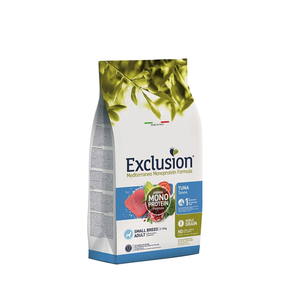 exclusion-mediterraneo-small-breed-adult-tonno