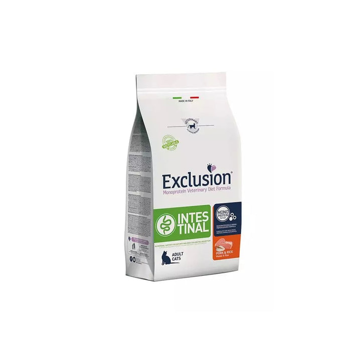 Exclusion Intestinal Cat Adult Maiale e Riso 1,5 kg