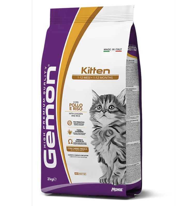 Gemon Gatto Kitten Pollo&Riso
