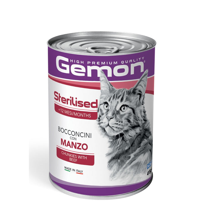 Gemon Cat Bocconcini Sterili sed 415 g