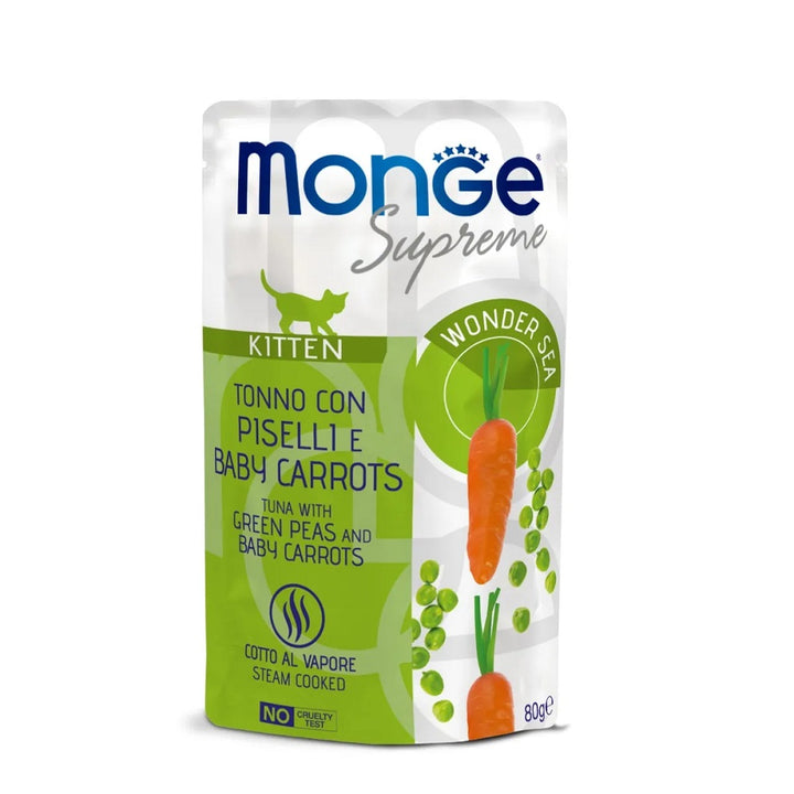 Monge Supreme Cat Buste Kitten Tonno con 80 g