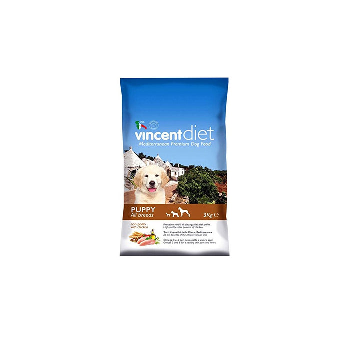 Vincent Diet Dog Puppy al Pollo