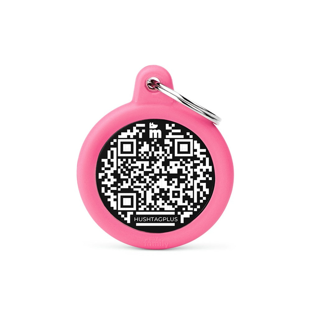 medaglietta-hushtag-plus-qr-code-cerchio