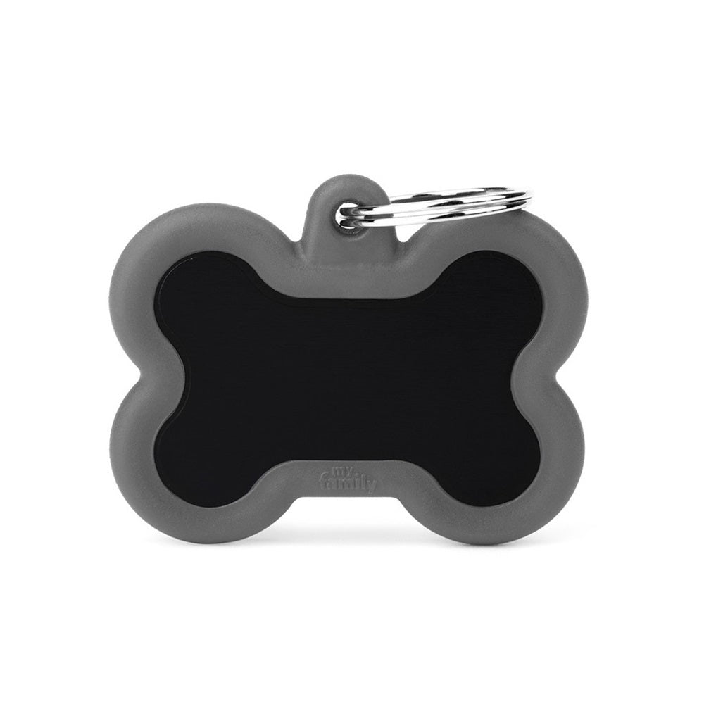 medaglietta-hushtag-osso-alluminio-nero-gomma-4-1x3-3-cm